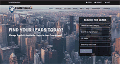 Desktop Screenshot of findmyleads.com