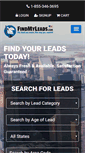 Mobile Screenshot of findmyleads.com